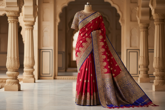 Women’s Wedding Sarees – Elegant Styles - ZAMUNA